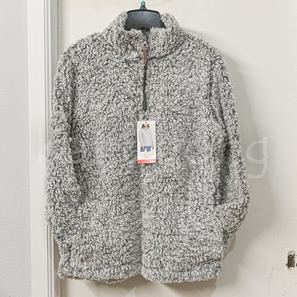 Weatherproof Vintage Ladies' Cozy Pullover‎ gray - Picture 3 of 7